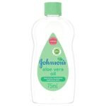 JOHNSON'S Baby Oil, Aloe Vera, 75ml