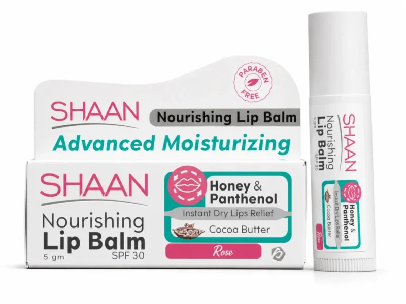 LIPBALMROSE Shaan Lip Balm Rose 5 gm - Image 1